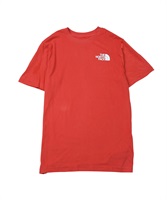 THE NORTH FACE/ザノースフェイス BOX NSE メンズ クルーネック 半袖 Tシャツ おしゃれ かっこいい 綿 ボックスロゴ ロゴ ワンポイント 彼氏 夫 息子 プレゼント 通販(NF(5.ロココレッド-S)