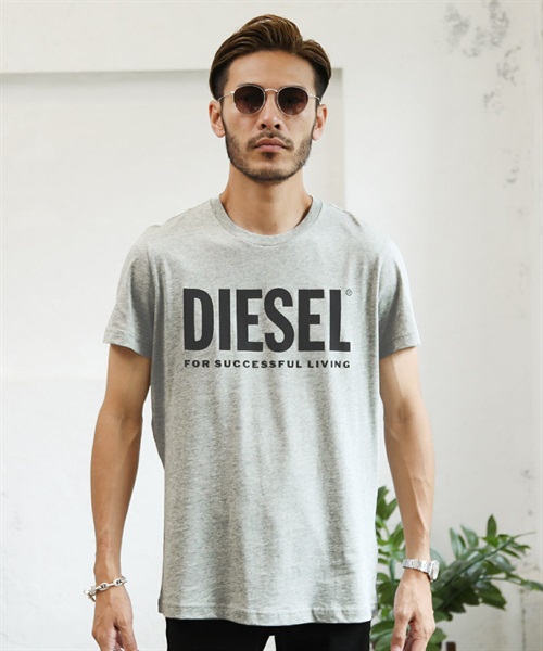 L/新品 DIESEL Tシャツ DIEGOR-D4 ブランド カットソー 白