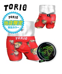 トリオ TORIO トリオ メンズ ボクサーパンツ2(4.ピノキオレッド-M)