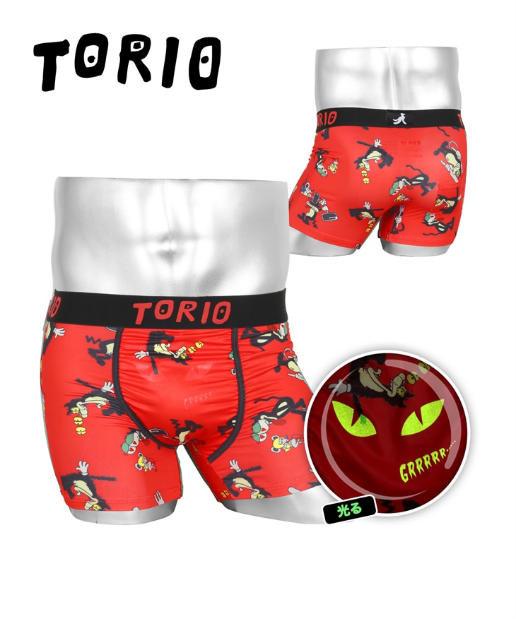 トリオ TORIO トリオ メンズ ボクサーパンツ【メール便】(ネコ-XL)