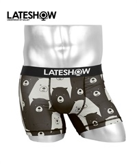 レイトショー LATESHOW LS メンズ ボクサーパンツ 【メール便】(BlackandWhite-M)
