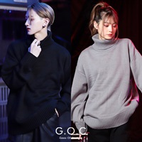 G.O.C(ジーオーシー)シンプルタートルネックニット│メンズ レディース ユニセックス ニット 2022春夏 韓国系ファッション