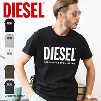 DIESEL T-Diego-Logo T-shirt│ディーゼル メンズ ロゴ Tシャツ ブラック ホワイト ネイビー 黒 白 大きいサイズ ユニセックス S M L XLXXL