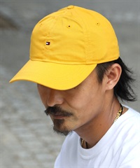 TOMMY HILFIGER AM MINI FLAG CAP【クーポン対象外】(Golden Glow-フリーサイズ)