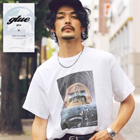 glueコラボTEE　「Heritage left by someone」