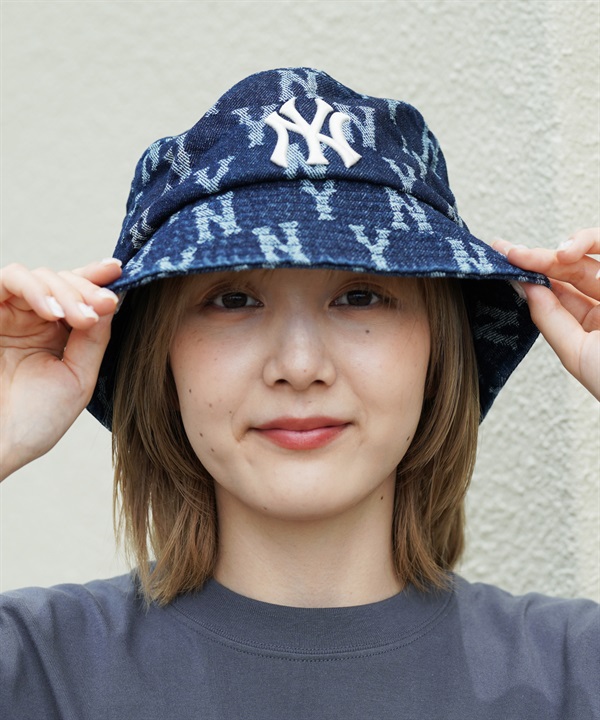 MLB(メジャーリーグベースボール)MLB HAT(インディゴ-フリーサイズ)