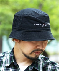 TOMMY HILFIGER(トミー ヒルフィガー)AM TH BUCKET HAT(Sky Captain-M)