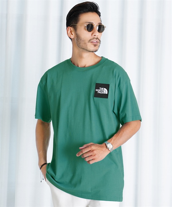 THE NORTH FACE(ノースフェイス)THE NORTH FACE M S/S HEAVYWEIGHT BOX TEE 【クーポン対象外】(Porcelain Green-L)