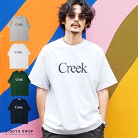 CreekプリントロゴTシャツ