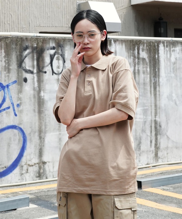 Shaka Wear(シャカウェア) ポロシャツ(Khaki-M)
