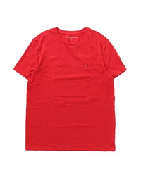 TOMMY HILFIGER(トミー ヒルフィガー) ワンポイントロゴ　Tシャツ 【クーポン対象外】(Primary Red-M)