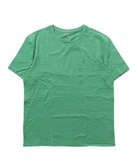 TOMMY HILFIGER(トミー ヒルフィガー) ワンポイントロゴ　Tシャツ 【クーポン対象外】(Echos Of Green-M)
