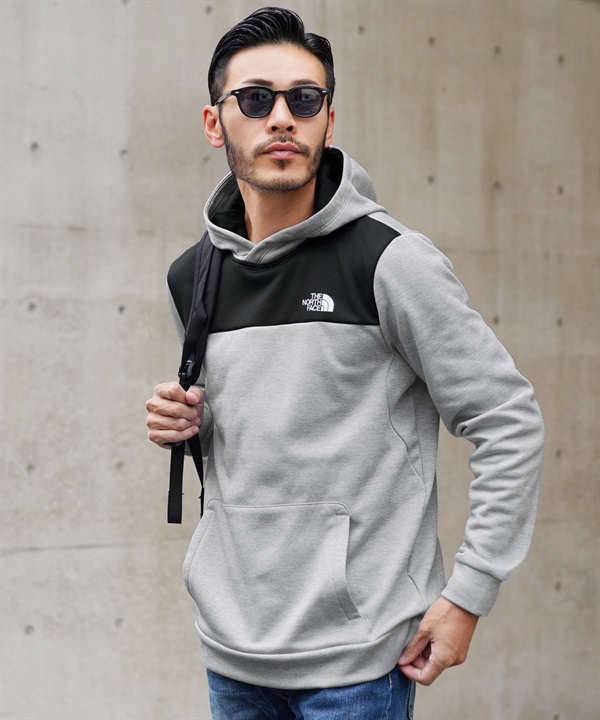 THE NORTH FACE(ノースフェイス)THE NORTH FACE REAXION FLEECE P/O HOODIE【クーポン対象外】(Grey×Black-M)