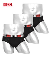 ディーゼル DIESEL 【3枚セット】FRESH BRIGHT メンズ ブリーフ(ブラックE3784セット-海外XS(日本S相当))