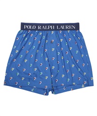ポロ ラルフローレン POLO RALPH LAUREN Knit Boxer メンズ ニット トランクス 【メール便】(2.Pウィングドットネイビー-海外S(日本M相当))