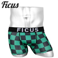 FICUS/フィークス メンズ ボクサーパンツ パンツ 男性 下着 ブランド アンダーウェア ボクサーブリーフ ICHIMATSU-T 彼氏 夫 息子 プレゼント 通販(509559)