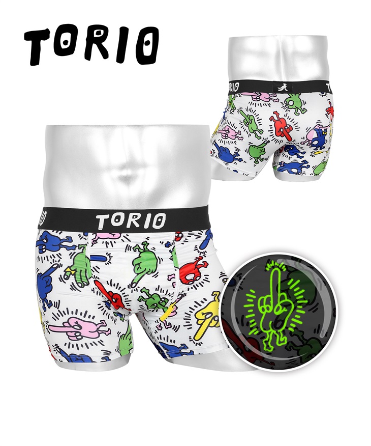 トリオ TORIO トリオ メンズ ボクサーパンツ 【メール便】(Fuck君M-M)