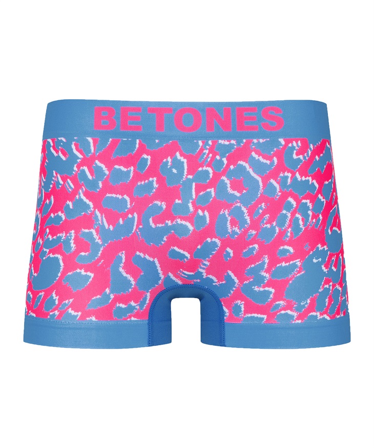 ビトーンズ BETONES BETONES メンズ ボクサーパンツ(6.LEOPARD4(Lブルー×ピンク)-フリーサイズ)