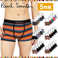 Paul Smith ポールスミス 5枚セット PS PRINTED メンズ ローライズボクサーパンツ ギフト ラッピング無料