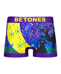ビトーンズ BETONES BETONES メンズ ボクサーパンツ(4.LUNA2(ブルー)-フリーサイズ)