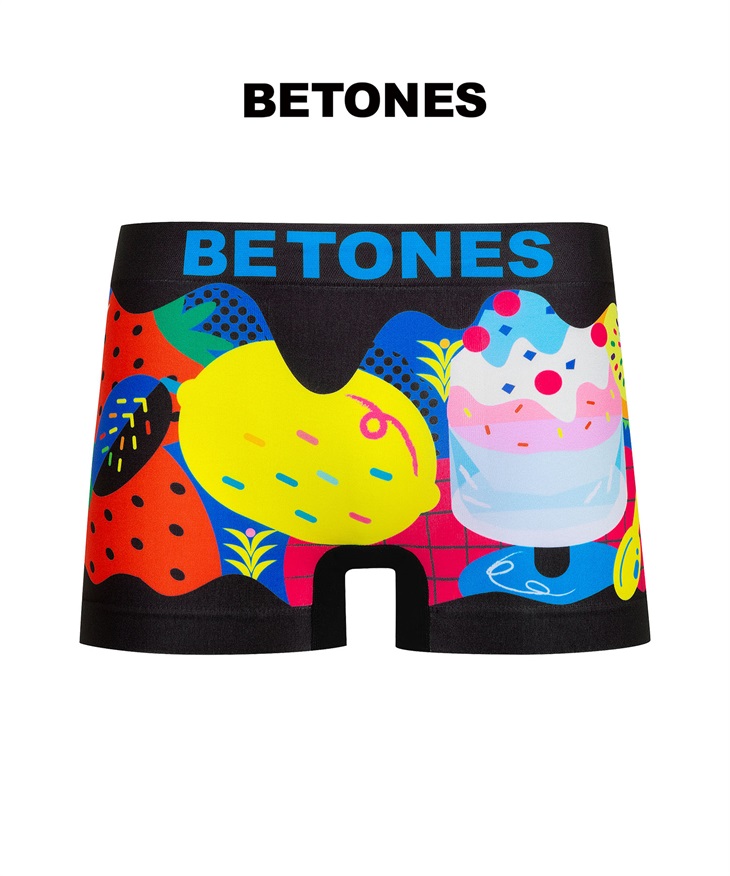 ビトーンズ BETONES BETONES メンズ ボクサーパンツ 【メール便】(MEMORIES(ブラック)-フリーサイズ)