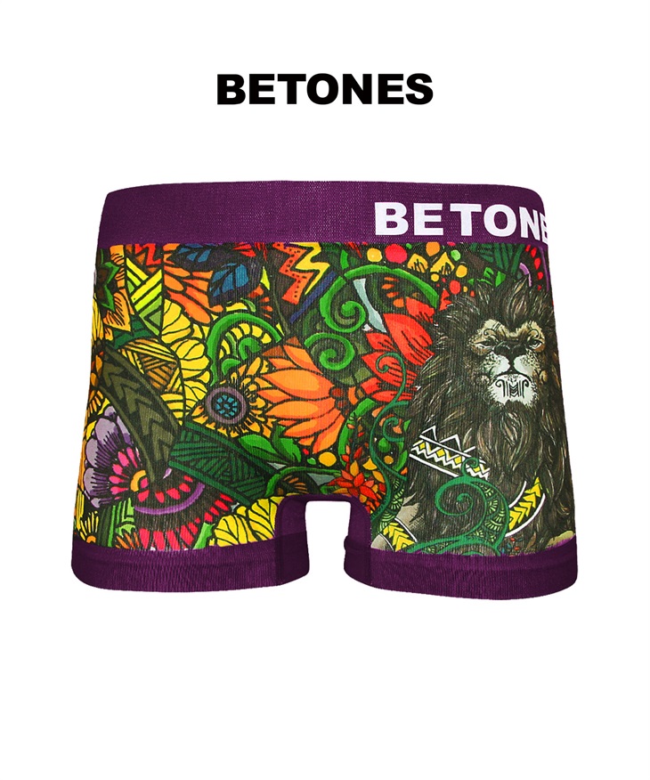 ビトーンズ BETONES BETONES メンズ ボクサーパンツ(6.GRACEFUL(ネイビー)-フリーサイズ)
