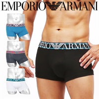 EMPORIO ARMANI/エンポリオ アルマーニ POP LOGO メンズ ローライズ ボクサーパンツ 下着 おしゃれ かっこいい シンプル 綿 無地 ロゴ ワンポイント 父の日 プレゼント