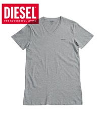 ディーゼル DIESEL Essentials メンズ 半袖 Tシャツ 【メール便】(【V】Fグレー-海外XS(日本S相当))