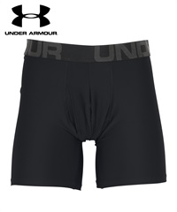 アンダーアーマー UNDER ARMOUR UA Tech 6 Boxerjock メンズ ロングボクサーパンツ 【メール便】(ブラック-海外SM(日本M相当))