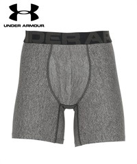 アンダーアーマー UNDER ARMOUR UA Tech 6 Boxerjock メンズ ロングボクサーパンツ 【メール便】(コンクリートグレー-海外SM(日本M相当))