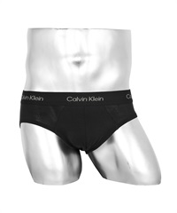 カルバンクライン Calvin Klein Eco Pure Modal メンズ ブリーフ ギフト ラッピング無料 おしゃれ かっこいい ロゴ ワンポイント 無地 【メール便】(1.ブラック-海外S(日本M相当))