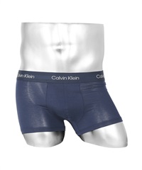 カルバンクライン Calvin Klein Eco Pure Modal メンズ ボクサーパンツ おしゃれ モダール 通気性 伸縮性 高級 ブランド 無地 ロゴ 【メール便】(3.ブルーシャドウ-海外S(日本M相当))