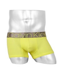 カルバンクライン Calvin Klein Icon Micro LOW RISE TRUNK メンズ ローライズボクサーパンツ おしゃれ 浅め ブランド 無地 ロゴ ワンポイント【メール便】(4.サイバーイエロー-海外S(日本M相当))