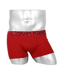 カルバンクライン Calvin Klein Techno Minimal HIP メンズ ローライズボクサーパンツ ギフト ラッピング無料 おしゃれ かっこいい 無地 ロゴ ワンポイント(4.ベリーサングリア-海外S(日本M相当))