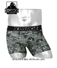 X-LARGE エクストララージ メンズ ボクサーパンツ プレゼント ギフト ラッピング無料(5.カモフラブラック-M)