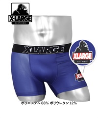 X-LARGE エクストララージ メンズ ボクサーパンツ プレゼント ギフト ラッピング無料(3.ワンポイントブルー-M)