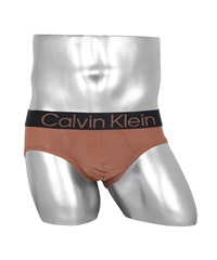 カルバンクライン Calvin Klein Naturals メンズ ブリーフ ギフト ラッピング無料 おしゃれ かっこいい ツルツル 高級 ハイブランド 無地 ロゴ ワンポイント 【メール便】(4.ラシット-海外S(日本M相当))