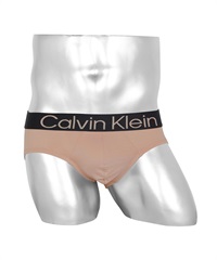 カルバンクライン Calvin Klein Naturals メンズ ブリーフ ギフト ラッピング無料 おしゃれ かっこいい ツルツル 高級 ハイブランド 無地 ロゴ ワンポイント 【メール便】(2.チェダー-海外S(日本M相当))
