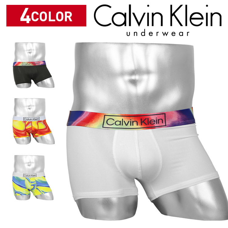 カルバンクライン Calvin Klein Reimagined Heritage Pride Micro メンズ ボクサーパンツ おしゃれ ブランド 無地 迷彩 カモ柄 【メール便】