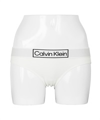 カルバンクライン Calvin Klein Reimagined Heritage レディース ショーツ おしゃれ 可愛い 綿 ロゴ ワンポイント 無地 【メール便】(6.クラシックホワイト-海外XS(日本S相当))