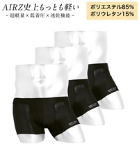 【3枚セット】BODY WILD エアーズ メンズボクサーパンツ(1.ブラック930Aセット-M)
