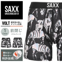 サックス SAXX VOLT メンズ ロングボクサーパンツ おしゃれ かっこいい ツルツル トレーニング ジム 長め 機能性  アニマル柄 動物