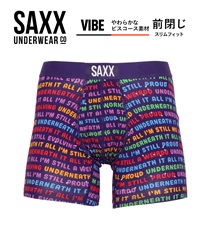 サックス SAXX ULTRA VIBE VOLT メンズ ロングボクサーパンツ(アンダーニース-海外XS(日本S相当))