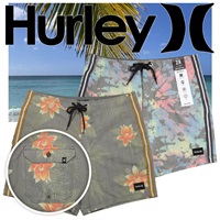 ハーレー Hurley PHANTOM NATURALS SESSIONS 16 メンズ サーフパンツ 綿 水着 ボードショーツ ハーフパンツ フラワー 花柄 ロゴ ワンポイント【メール便】