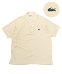 ラコステ LACOSTE SHORT SLEEVE CLASSIC PIQUE メンズ 半袖ポロシャツ 定番 綿100 紳士 ゴルフ ビジネス 鹿の子 ロゴ ワンポイント【メール便】(6.オフホワイト-海外S(日本M相当))