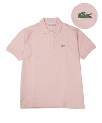 ラコステ LACOSTE SHORT SLEEVE CLASSIC PIQUE メンズ 半袖ポロシャツ 定番 綿100 紳士 ゴルフ ビジネス 鹿の子 ロゴ ワンポイント(9.ナイダス-海外S(日本M相当))