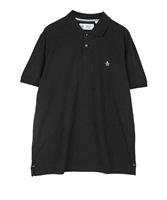 DADDY POLO メンズ ポロシャツ(3.トゥルーブラック-海外S(日本M相当))