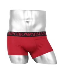 エンポリオ アルマーニ EMPORIO ARMANI EAGLE BRAND LOGO メンズ ボクサーパンツ ギフト ラッピング無料 高級 ブランド 無地 ロゴ(5.チェリーレッド-海外S(日本M相当))