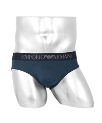 EMPORIO ARMANI エンポリオ アルマーニ Shaded pattern mix メンズ ブリーフ ギフト 男性下着 ラッピング無料 父の日 プレゼント(4.アビス-海外S(日本M相当))