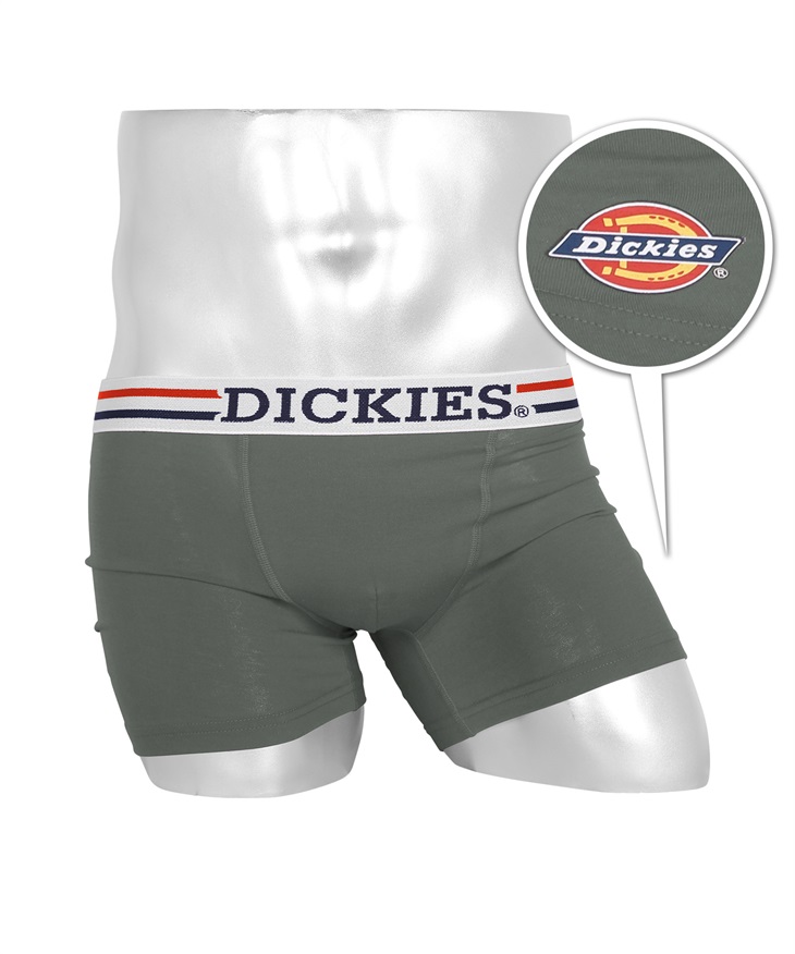 ディッキーズ Dickies メンズ ボクサーパンツ 【メール便】(グレー-M)